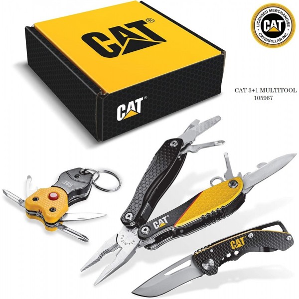 Caterpillar σετ μαχαίρι - πολυεργαλείο & μπρελόκ  Gadgets